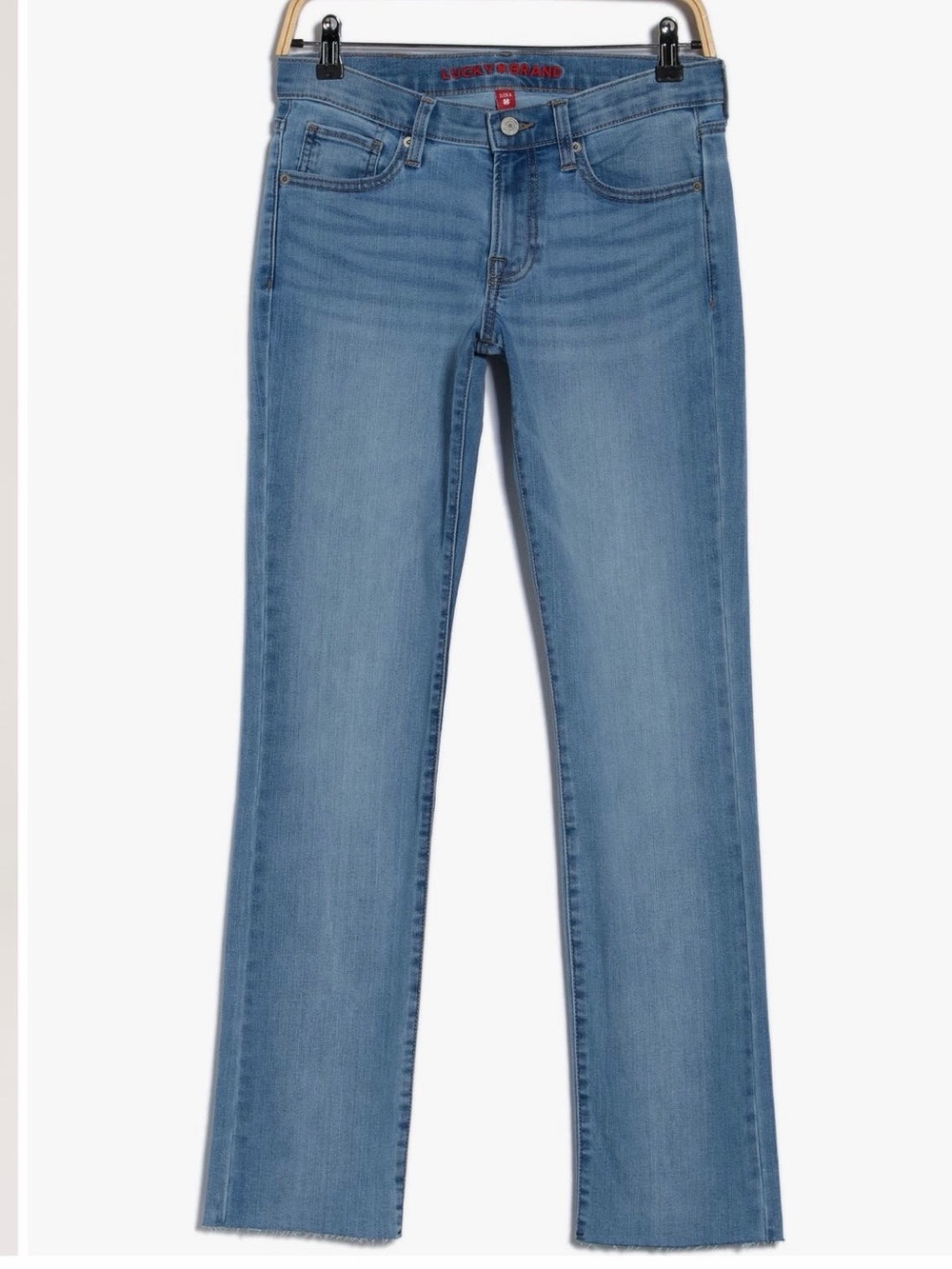 Lucky Brand
Sweet Raw Hem
Mid Rise Straight
Leg Jeans